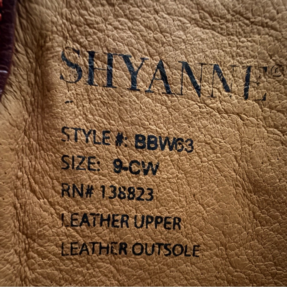 SHYANNE WOMEN'S LUCILLE WESTERN BOOTS - SNIP TOE - Picture 5 of 5